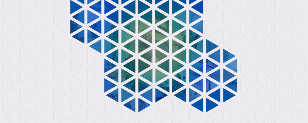 The Colony Group Website and Messaging Honeycomb Pattern Banner By Blue Flame Thinking