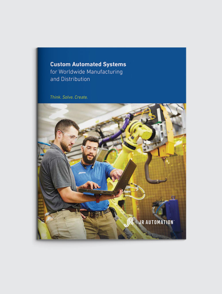 JR Automation Corporate Capabilities Brochure Cover