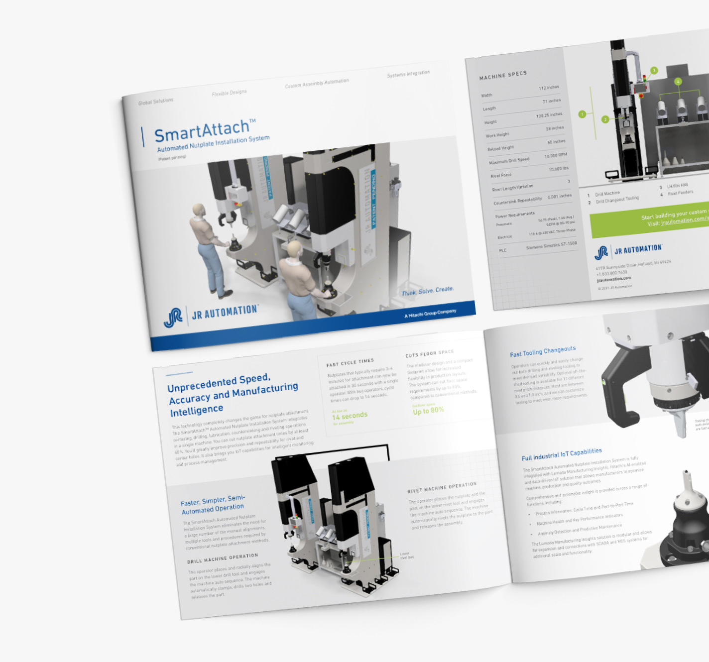 JR Automation Aerospace Manufacturing Product Launch Literature